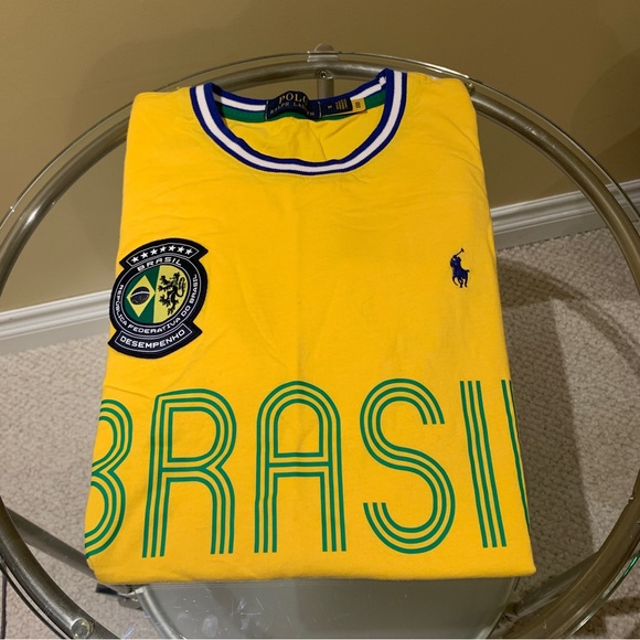 Polo Ralph Lauren Shirt Brazil (Size Men’s Medium) - Picture 2 of 4